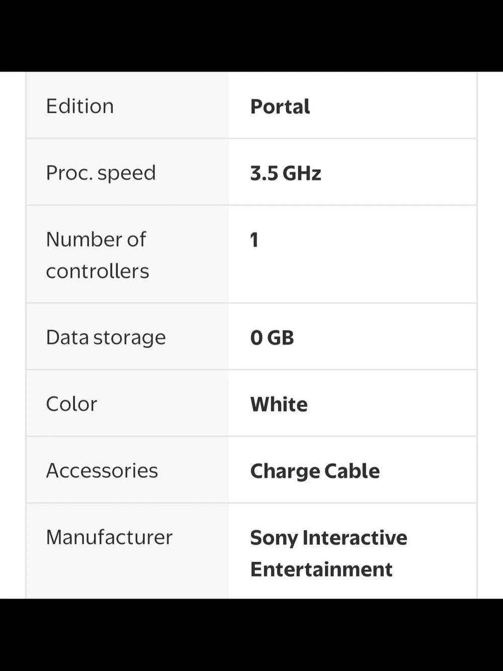 Sony portable remote